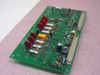 Interface 31-710010-001 Rev X7 PCB interface card — top angled view showing relay, capacitors, and IC components