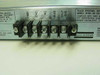 Telco Systems 3100-40 terminal block close-up – second view of -48V GND RG -BIAS SHLF GND termination block with screw terminals