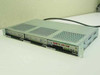 Telco Systems 3100-40 ISS 2 Network Unit – front panel angled view showing dual PSU modules, T1-CSU board with LED indicators, and rack ears
