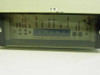 Teltrend 390ALCD front panel close-up showing PWR, LPMK, PAC LOS, CPE LOS, ESF, MON, EQUIP IN, EQUIP OUT, SPAN CURRENT, and MNLS LED indicators