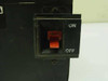 Han One HN-0150SB external red flip switch closeup – ON/OFF rocker switch mounted to side panel
