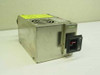 SourceTek IPS-135U 135W switching power supply – right side view showing metal enclosure, top fan, and external ON/OFF rocker switch