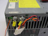 Alitec ALI LA21 N power supply – rear output terminal area showing screw terminals, multi-color wire harness, and Molex-style white connector