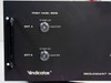 Vindicator RMC-2100 front panel left section close-up showing Front Panel Mode section with Unit A and Unit B Stand-By to Master rotary selector switches
