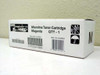 QMS 1710144-003 Magicolor CX Microfine Toner Cartridge Magenta — original box front showing QMS part number and UPC barcodes