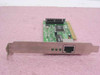 Acer 91.AB899.002 PCI Ethernet NIC front view showing RJ45 port, LED indicators, and Realtek controller chip