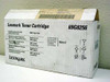 Lexmark 69G8256 toner cartridge original retail box – side panel showing 3000 page yield and Optra E printer compatibility in multiple languages