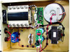 Commonwealth Scientific HCES 5000 internal view of one unit showing power board, toroidal transformer, control PCBs, capacitors, and power transistor array