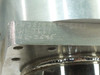 Engraved markings on conflat flange base reading P/N 361091C-G503, S/N 1667, MFG date 3-75