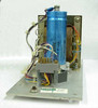 Front view of 2T23-17 power supply assembly with Mallory CG23U50C1 2000µF capacitor and multi-pin connector block; tested label visible on base