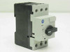 Allen-Bradley 10005928 3-phase DIN rail disconnect switch — front view showing AB logo and rotary handle