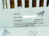 PESA PS270 rating plate close-up — Model PS270, Voltage 110 VAC, 50/60 Hz, Made in USA, PESA Industries Inc. Huntsville AL