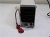PESA PS270 Video Power Supply — rear view showing large black heat sink fins and grey output cable with red connector