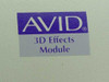 Avid 1120-0296 3D Effects Module NTSC SCSI