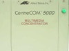 Allied Telesis CentreCOM 5000 right-side panel showing Allied Telesis branding and Multimedia Concentrator label