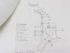 Silver Solutions Silver Sure Metering Tank System – exploded parts diagram from included instruction sheet, copyright 1989, showing numbered components including tank with cover, adapters, hose clamps, hoses, ball valve, restrictor orifice, and Silver Sure Cartridge