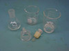 Kimax/Pyrex/Wheaton Lot of Lab Glassware Assorted sizes/types