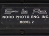 Nord Model 2 70mm SLR Camera with 190mm Lens, 201 Shutter and 40746 Film Drive