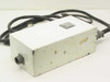 Photo-Sonics 35mm-4B power supply – right side view showing white metal enclosure with surface wear and attached power cable