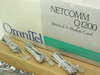 OmniTel Netcomm Q1200 box lid showing NETCOMM Q1200 Internal 4-Modem Card branding with three included phone cables