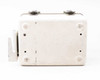 Redlake 15-0001 – bottom view of latch case showing rubber feet and mounting holes