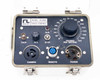 Redlake 15-0001 Speed Control front panel close-up showing fps dial (4–144), RUN/STOP switches, TACH BNC, CAMERA, REMOTE, and POWER connectors