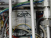 Partially visible component label inside XP16 gas controller chassis — text not fully legible