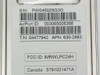 Apple AirPort 630-2883 label close-up — S/N PW0460Z6G3G, AirPort ID 003065005368, APN 630-2883, FCC ID IMRWLPC24H