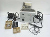 General Electric Type H-6 Halogen Leak Detector – full set showing main unit, probe, accessories boxes, spare tubes, wrench, and instruction manual