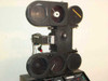 Elicon Ultradrive 600 35mm optical film printer — three-quarter front view showing full film transport column, dual lower film reels, upper single reel, and control console