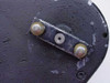 Photo-Sonic Take-Up Unit – close-up of second mounting bracket with two bolts and center screw hole, paint chips and wear visible on surface