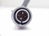 Photo-Sonic Take-Up Unit – close-up of 4-pin circular male connector end of attached power/control cable