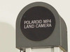 Top of column showing Polaroid MP4 Land Camera label on the camera mounting head