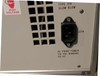 Maxsys VSX 465 power inlet detail — IEC C14 inlet labeled J214, AC PRIME POWER 115 VAC NOMINAL 60 HZ, TYPE 314 SLOW BLOW fuse, HIGH VOLTAGE warning label