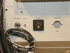 Maxsys VSX Interface Test Adapter — side/rear view showing NETWORK, IRIG-B, GROUND (E1), POWER OUT (J12) connectors on lower panel
