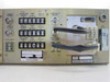 Scientific Atlanta 7500 Video Receiver – rear panel closeup showing Video 1, Video 2, Auxiliary outputs, Program Audio, Opt 1–3 Audio terminal blocks, Composite BB Out BNC, IF Input, RF Input, and IF Out connectors