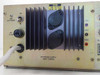 Scientific Atlanta 7500 Video Receiver – left rear quadrant closeup showing AC POWER switch, fuse holder A1F1 1.5A, power supply heat sink, and high-voltage caution label on ASSY 229000