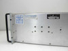 Microdyne 1400-MR top label showing Microdyne Service Center Lancaster CA sticker and Telemetry Receiver data plate