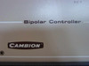 Cambion Bipolar Controller top-panel label detail showing Bipolar Controller text and Cambion brand badge