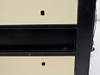 Karl Suss controller housing corner detail — second angle showing screw and panel construction