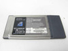 Linksys WPC11 PCMCIA Network Card — rear label showing model number, FCC ID, Canada ID, 5V rating, serial number, and Made in Taiwan markings