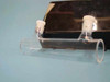 McCarthy Scientific Type 34 precision cells — side view of two matched quartz cells with white caps resting against black case, showing cylindrical body and open ends