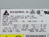 Delta Electronics DPS-145PB-73 label closeup showing IBM P/N 12J5990, FRU 12J5991, input 100-240V, output specs, and date code 9728