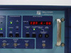 Tau-Tron General Signal SRX-1101 – right-side panel detail showing Synchronization and Error Counter sections with LED display reading 0.00 E-00