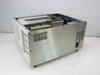 APW 06-01299300 HARP chassis rear-left angle view showing backplane, card connectors, and ventilation holes