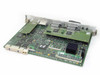 Cabletron 6E123-50 SmartSwitch 6000 Ethernet Module – top-down angled view showing full PCB layout with ICs, memory, and daughterboard