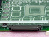 SGI GE12-4 PCA Module Board – closeup of high-density edge connector and GE3 IC area on bottom section