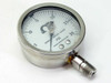 Omega Engineering General Service Pressure Gauge 0-30 PSI – front dial view showing Omega logo, white face, and 1/4 NPT bottom fitting