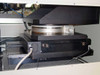 CMS PS-700 wafer motion stage — circular wafer chuck on multi-axis linear stage platform with MikroPrecision stage and cable assembly