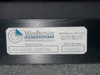 MikroPrecision Instruments label on motion stage — model XS-1010-PMD200, serial number 707446, Newport Corporation company, Minneapolis MN USA